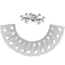 Steel Blades For Robomow Rk Robotic Lawn Mower, 12 Pieces 32 X 18 0.6 Mm. Fixed Price $32.97.