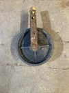 John Deere AM37081 AM104141 60 Deck Gauge Wheel Assembly #2. Fixed Price $35.00.