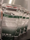 Pack Mtd Genuine Parts 28-OZ. 4-CYCLE Engines 5W-30 Conventional Oil. Fixed Price $24.95.
