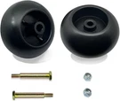 2 Pcs Deck Wheels + Shoulder Bolts Lock Nuts For Cub Cadet John Deere Tractor. Fixed Price $17.99.