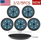 1/2/5PCS 6" Orbit Sander Backing Hook & Loop Pads For Ridgid R2611 305189001. Fixed Price $9.79.