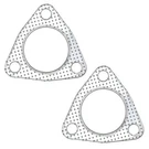 Ygq 2 Inch Exhaust Gasket 3-BOLT 53MM Muffler Flange Header High. Fixed Price $13.29.
