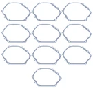 10X Crankcase Cover Sump Gasket 11381-ZE3-801 For Honda GX390 13HP GX340 11HP Us. Fixed Price $17.97.
