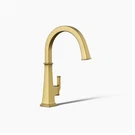 Kohler K-23833-2MB Riff Single Hole Bar & Prep Sink Faucet Brushed Moderne Brass. Fixed Price $329.00.