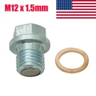 M12 X 1.5 Magnetic Oil Pan Drain Plug Screw Nut Bolt Sump Accessories For Honda. Fixed Price $11.99.