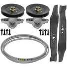 Caltric Deck Spindle W/ Blade And Belt For Cub Cadet RZT-42 Zero-turn Mower 42". Fixed Price $85.99.