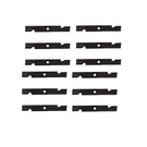 Set Of (12) Notched Blades 140-1242 Fits Toro Titan Z5200 Ztr 109-6873. Fixed Price $147.99.