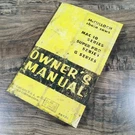 Mcculloch Mac 10 Chainsaw Owners Operators Manual Super Pro G Carb Adjustments. Fixed Price $11.97.