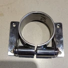 Speedway Motors Universal 2" Steering Column Mounting Bracket, Stainless Steel. Fixed Price $39.00.