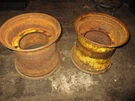 John Deere 400 Lawn & Garden Tractor Wide Rear Rims Wheels (6 Bolt) AM35321 Jd. Fixed Price $150.00.