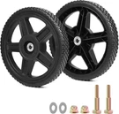 Pcs 12" Push Lawn Mower Wheel Set Fit Craftsman Generator Garden Tiller. Fixed Price $28.49.