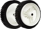Set Of Lawn Mower Front Wheel For Craftsman 247.374400 917.378891 247.37683.. Fixed Price $32.99.