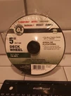Mtd Genuine Parts 5-INCH Wheel 5" Diameter Fits Most Decks #734-0973 New Fs. Fixed Price $10.99.