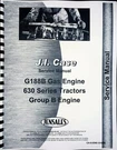 Case G188B Gas Engine Service Repair Manual. Fixed Price $32.99.