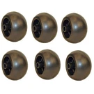 Qty 6: Deck Wheel Fits Ferris Replaces 1716353. Fixed Price $55.99.