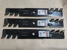 3 Usa Made Mulching Blades 48" Deck For Bad Boy Bobcat Exmark Ferris 16-1/4X5/8. Fixed Price $59.99.