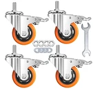 Stem Casters Heavy Duty Swivel Threaded Wheels With American Size 1/. Fixed Price $29.36.