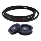 Idler Pulley Drive Belt Kit For John Deere D110 D120 D130 D140 D150 D160 D170. Fixed Price $22.80.
