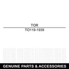Toro 119-1939 Seal And O-ring Kit Gasket Powerlite Inch Clear 180 418ZR. Fixed Price $61.86.