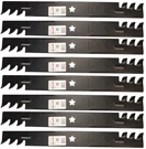8 Rotary 12721 Mower Blade For Ayp Husqvarna 532403107, 46" Deck. Fixed Price $129.00.