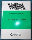 Kubota T1700HX Tractor Service Repair Workshop Manual Book Original. Fixed Price $34.99.
