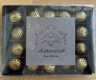 Box Of 20 D. Stevens Fine Ribbons Gold-tone Round Christmas Light Covers-new. Fixed Price $28.50.