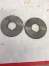 2PCS 2-3/4" Diam X 0.120" 72T Blade Thickness 1" Arbor Hole Usa Made J. Fixed Price $21.78.