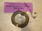 Simplicity Zero Turn 2690082 18HP Zt Rear Parking Brake Hub Panel Plate Shoe. Fixed Price $48.01.