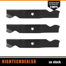 3PK Mower Blades For Husqvarna Ayp 532187256 High Lift 54" Cut. Fixed Price $33.69.