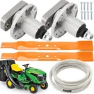 Complete Lawn Mower Deck Rebuild Kit 42" For John Deere L100 L108 L110 L111 L118. Fixed Price $87.95.