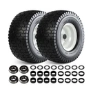 13X6.50-6 Flat Free Lawn Mower Tire Wheels; 2 Packs Smooth Tread Puncture-pro.... Fixed Price $118.82.