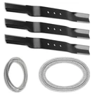 20.5" X 2.25" Lawn Blade & 122" 47" Belt Kit For Swisher Finish Cut Mowers. Fixed Price $78.99.