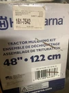 Husqvarna 531309642 KIT.MULCH.48"". Fixed Price $99.99.