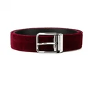 Dolce&gabbana Men's Bordeaux Dress Belt Adjustable Buckle Classic Designer 105. Fixed Price $155.00.