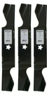3PK Hi-lift Blade Fits Craftsman 594892901 Husqvarna 532187254 187256 54". Fixed Price $43.97.