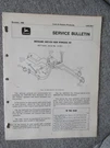 John Deere 140 Lawn And Garden Tractor Rear Hydraulic Kit Service Bulletin. Fixed Price $29.99.