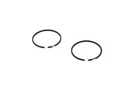 Husqvarna Pack Oem 545154009 Piston Ring Fits Poulan Sears Craftsman 530012472. Fixed Price $16.75.