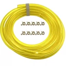 10FT 3/16" X 5/16" Gas Fuel Line Hose For Chainsaws Lawn Mower Generator Clips. Fixed Price $13.79.