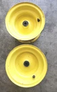 John Deere X320 Front Wheel Rim Set. Fixed Price $50.00.