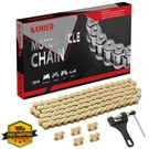 Kamier 420 Gold Drive Chain 102 Link W/ Breaker Tool Dirt Bike. Fixed Price $44.99.