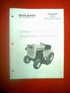 Bolens Tractor 42" Mower Deck Attachment Model 18423-02 , 03 & 04 Owner's Manual. Fixed Price $6.00.