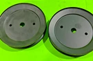 New 2PK Spindle Pulleys Fits Craftsman Husqvarna 195945 197473 6-1/4" Od. Fixed Price $19.95.