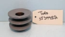 Toro Stone Mixer Genuine Oem Spec Double Groove Drive Sheave Pulley ST34982 2AK3. Fixed Price $69.00.