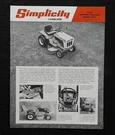 1970S Simplicity "landlord 7010 10HP Lawn Tractor" Sales Brochure Specification. Fixed Price $18.59.