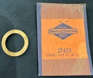 New Briggs & Stratton 27423 Air Cleaner Gasket Genuine Oem Service Part. Fixed Price $9.95.
