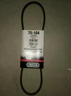 Belt 75-104 Oregon Genuine Oem Replacement #. Fixed Price $9.99.