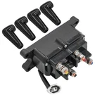 Caltric 4015095 4013465 Winch Contactor Solenoid Relay W/ Caps For Polaris. Fixed Price $35.00.