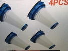 4PCS Vacuum Replacement Pleated Filter For 2-IN-1/SVA520 Black&decker SVF11. Fixed Price $18.95.