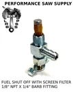 New Fuel Tank Fitting & Shut Off Valve 1/8" Npt Fits John Deere AM31850. Fixed Price $9.95.