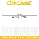 Cub Cadet 703-3453-4021 Rear Hitch Plate Yellow Gt 48 2554 2550 2544 2542. Fixed Price $175.12.